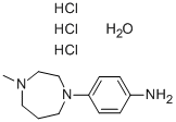 CAS 登录号：913830-33-8， 4-甲基高哌嗪-4-氨基苯三盐酸盐单水合物