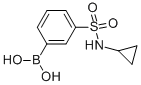CAS 登录号：913835-28-6， B-[3-[(环丙基氨基)磺酰基]苯基]-硼酸