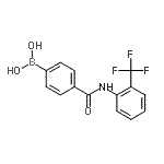 CAS 登录号：913835-42-4， (4-{[2-(三氟甲基)苯基]氨基甲酰}苯基)硼酸