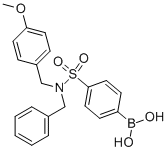 CAS#: 913835-95-7, B-[4-[[[(4-Methoxyphenyl)Methyl](Phenylmethyl)Amino]Sulfonyl]Phenyl]-Boronic Acid