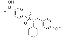 CAS#: 913836-13-2, {4-[Cyclohexyl(4-methoxybenzyl)sulfamoyl]phenyl}boronic acid