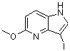 CAS 登录号：913983-30-9， 3-碘-5-甲氧基-1H-吡咯并[3,2-b]吡啶