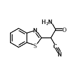 CAS#: 91417-66-2, 2-(1,3-Benzothiazol-2-yl)-2-cyanoacetamide