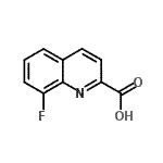 CAS#: 914208-13-2, 8-Fluoro-2-quinolinecarboxylic acid