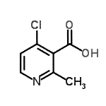 CAS#: 914219-06-0, 4-Chloro-2-methylnicotinic acid