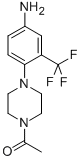 CAS#: 914348-88-2, 1-[4-[4-Amino-2-(Trifluoromethyl)Phenyl]-1-Piperazinyl]-Ethanone