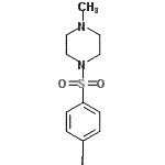 CAS#: 914610-38-1, 1-[(4-Iodophenyl)sulfonyl]-4-methylpiperazine