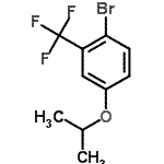 CAS 登录号：914635-70-4， 1-溴-4-异丙氧基-2-(三氟甲基)苯