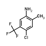 CAS#: 914642-86-7, 4-Chloro-2-methyl-5-(trifluoromethyl)aniline