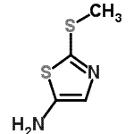 CAS#: 91478-68-1, 2-(Methylsulfanyl)-1,3-thiazol-5-amine