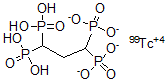CAS 登录号：91481-35-5， Technetium Tc 99M Propanetetraphosphonate