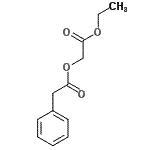 CAS#: 91497-39-1, 2-Ethoxy-2-oxoethyl phenylacetate