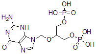CAS#: 91516-84-6, 9-(1,3-Dihydroxy-2-Propoxymethyl)-Guanine-Bis(Monophosphate)