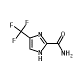 CAS#: 915230-42-1, 4-(Trifluoromethyl)-1H-imidazole-2-carboxamide