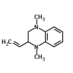 CAS#: 91556-74-0, 1,4-Dimethyl-2-vinyl-1,2,3,4-tetrahydroquinoxaline