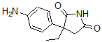 CAS#: 91567-07-6, 3-(4'-Aminophenyl)-3-Ethylpyrollidine-2,5-Dione
