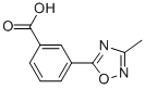 CAS 登录号：915707-45-8， 3-(3-甲基-1,2,4-恶二唑-5-基)-苯甲酸