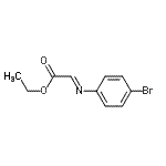 CAS 登录号：915712-34-4， 乙基(2E)-[(4-溴苯基)亚氨基]乙酸酯
