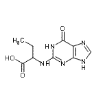 CAS#: 915723-18-1, 2-[(6-Oxo-6,9-dihydro-1H-purin-2-yl)amino]butanoic acid