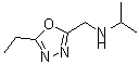 CAS 登录号：915920-02-4， N-[(5-乙基-1,3,4-恶二唑-2-基)甲基]-2-丙胺