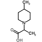 CAS#: 915920-16-0, 2-(4-Methyl-1-piperidinyl)propanoic acid