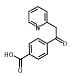 CAS#: 915920-55-7, 4-(2-Pyridinylacetyl)benzoic acid