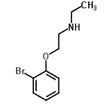 CAS#: 915920-58-0, 2-(2-Bromophenoxy)-N-ethylethanamine