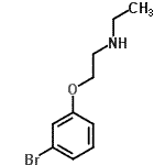 CAS 登录号：915920-60-4， 2-(3-溴苯氧基)-N-乙基乙胺