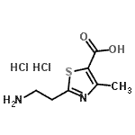 CAS#: 915921-10-7, 2-(2-aminoethyl)-4-methyl-thiazole-5-carboxylic acid dihydrochloride