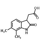 CAS#: 915921-16-3, (6,7-Dimethyl-2-oxo-2,3-dihydro-1H-indol-3-yl)acetic acid