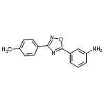 CAS#: 915921-22-1, 3-[3-(4-Methylphenyl)-1,2,4-oxadiazol-5-yl]aniline
