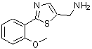 CAS#: 915921-26-5, 1-[2-(2-Methoxyphenyl)-1,3-thiazol-5-yl]methanamine