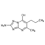 CAS#: 915921-28-7, 2-Amino-5-methyl-6-propyl[1,2,4]triazolo[1,5-a]pyrimidin-7-ol