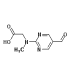 CAS 登录号：915921-77-6， N-(5-甲酰基-2-嘧啶基)-N-甲基甘氨酸