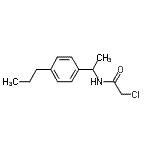 CAS 登录号：915921-90-3， 2-氯-N-[1-(4-丙基苯基)乙基]乙酰胺