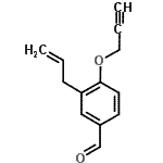 CAS#: 915922-32-6, 3-Allyl-4-(2-propyn-1-yloxy)benzaldehyde