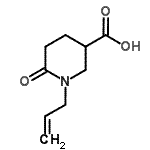 CAS#: 915923-41-0, 1-Allyl-6-oxo-3-piperidinecarboxylic acid