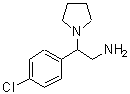 CAS#: 915923-59-0, 2-(4-Chlorophenyl)-2-(1-pyrrolidinyl)ethanamine