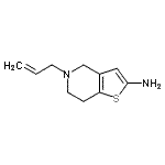 CAS#: 91617-64-0, 5-Allyl-4,5,6,7-tetrahydrothieno[3,2-c]pyridin-2-amine