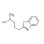 CAS#: 91640-15-2, 5-(1,3-Benzothiazol-2-yl)-2-pentanol