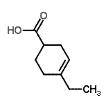 CAS#: 91676-77-6, 4-Ethyl-3-cyclohexene-1-carboxylic acid