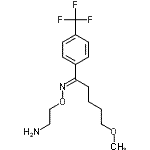 CAS 登录号：917096-37-8， 2-{[(E)-{5-甲氧基-1-[4-(三氟甲基)苯基]戊亚基}氨基]氧基}乙胺