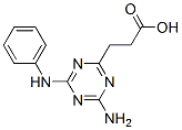 CAS#: 91719-85-6, 3-(4-Amino-6-Anilino-1,3,5-Triazin-2-Yl)Propanoic Acid