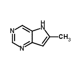 CAS#: 91724-58-2, 6-Methyl-5H-pyrrolo[3,2-d]pyrimidine