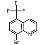 CAS#: 917251-92-4, 8-bromo-5-(trifluoromethyl)quinoline