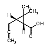 CAS#: 91726-53-3, (1R,3S)-2,2-Dimethyl-3-propadienylcyclopropanecarboxylic acid