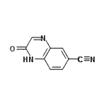 CAS#: 917344-29-7, 2-Oxo-1,2-dihydro-6-quinoxalinecarbonitrile