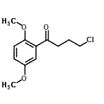 CAS 登录号：91767-62-3， 4-氯-1-(2,5-二甲氧基苯基)丁烷-1-酮