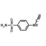 CAS#: 91772-10-0, 4-(Cyanoamino)benzenesulfonamide