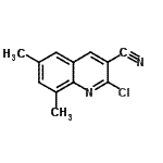 CAS#: 917750-50-6, 2-Chloro-6,8-dimethyl-3-quinolinecarbonitrile